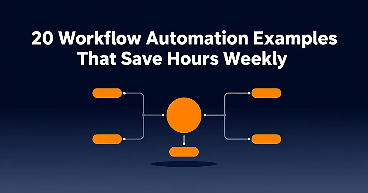 Small business team reviewing workflow automation dashboards on laptops with Slack and CRM tools open