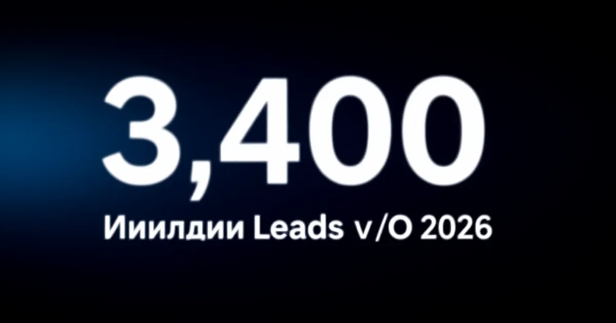 Abstract tech illustration: 3,400 Cyrillic Leads Vs I/O 2026: Nano Faked 31% Of Names