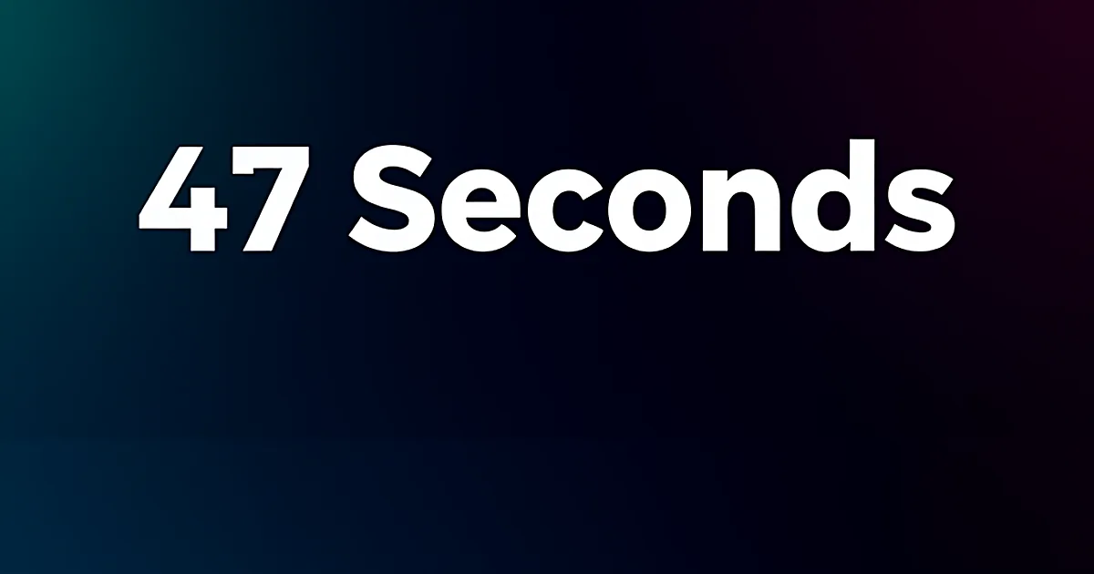 Abstract tech illustration: 47 Seconds: The Slack Referral Agent That Skips Recruiters