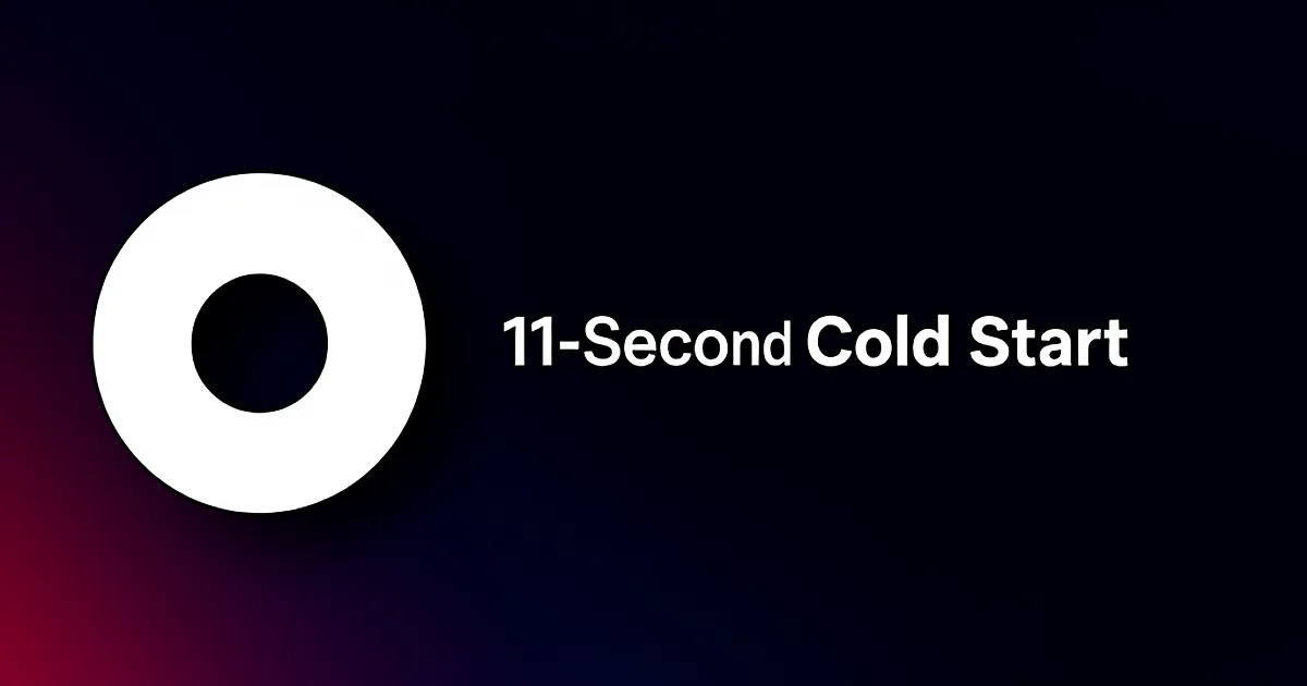 Abstract tech illustration: Chrome's Built-in AI: 11-Second Cold Start On A Fresh