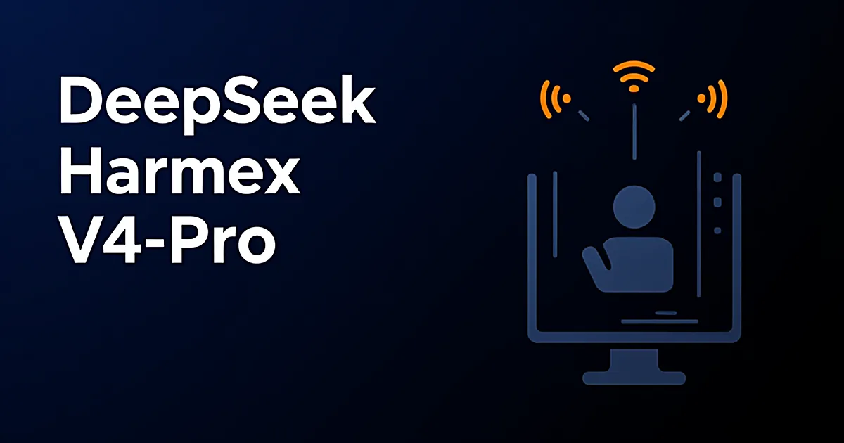 Developer using a terminal to configure a secure DeepSeek Harness agent workflow