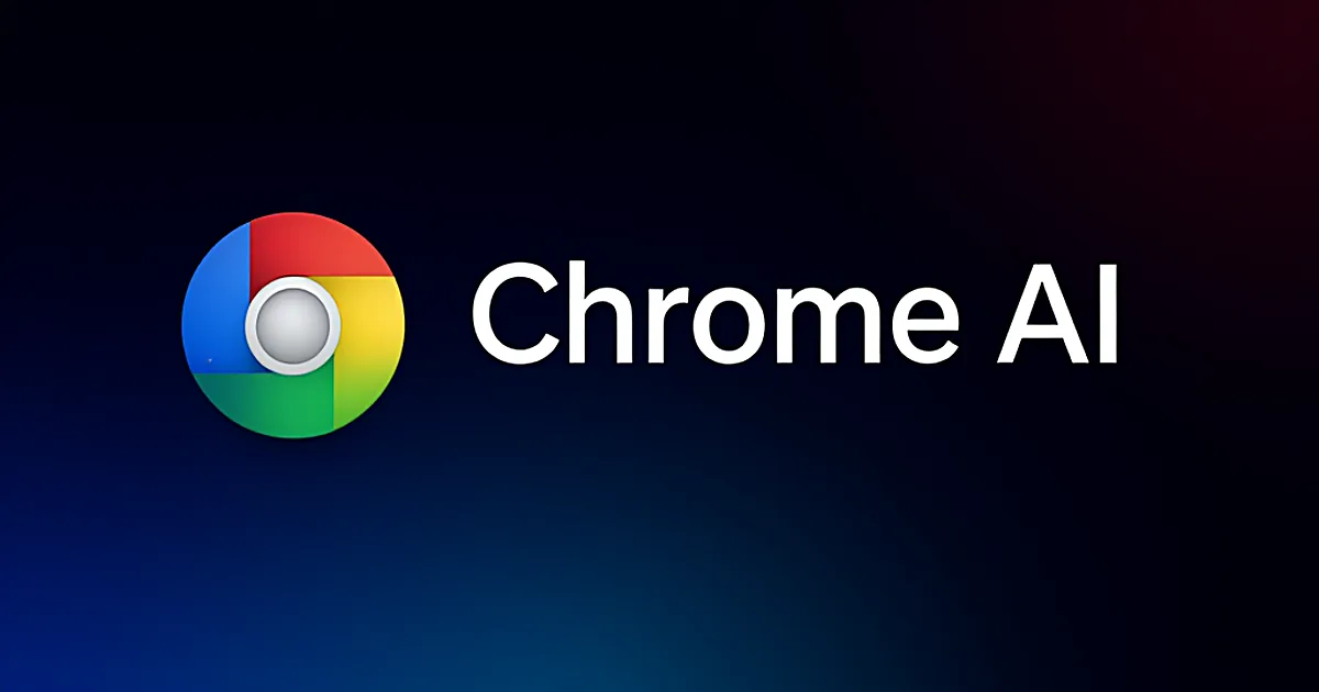 Abstract tech illustration: I/O 2026's 'Free' Chrome AI: 21% Of Users Churned