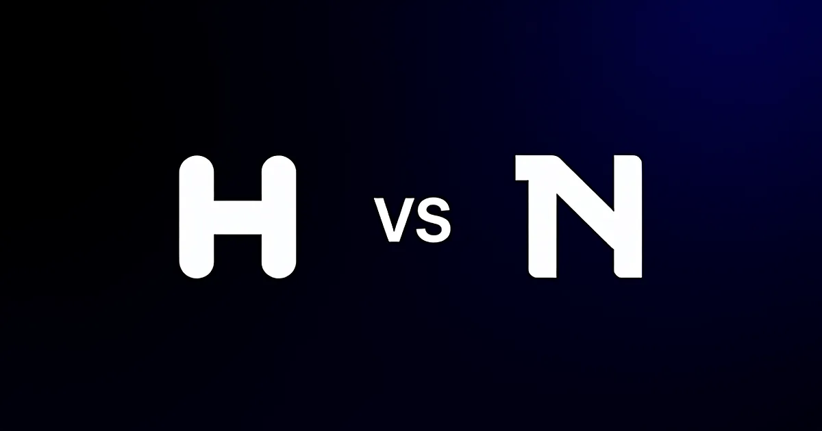 Abstract tech illustration: Make.com vs n8n: I Built the Same AI Agent in Both