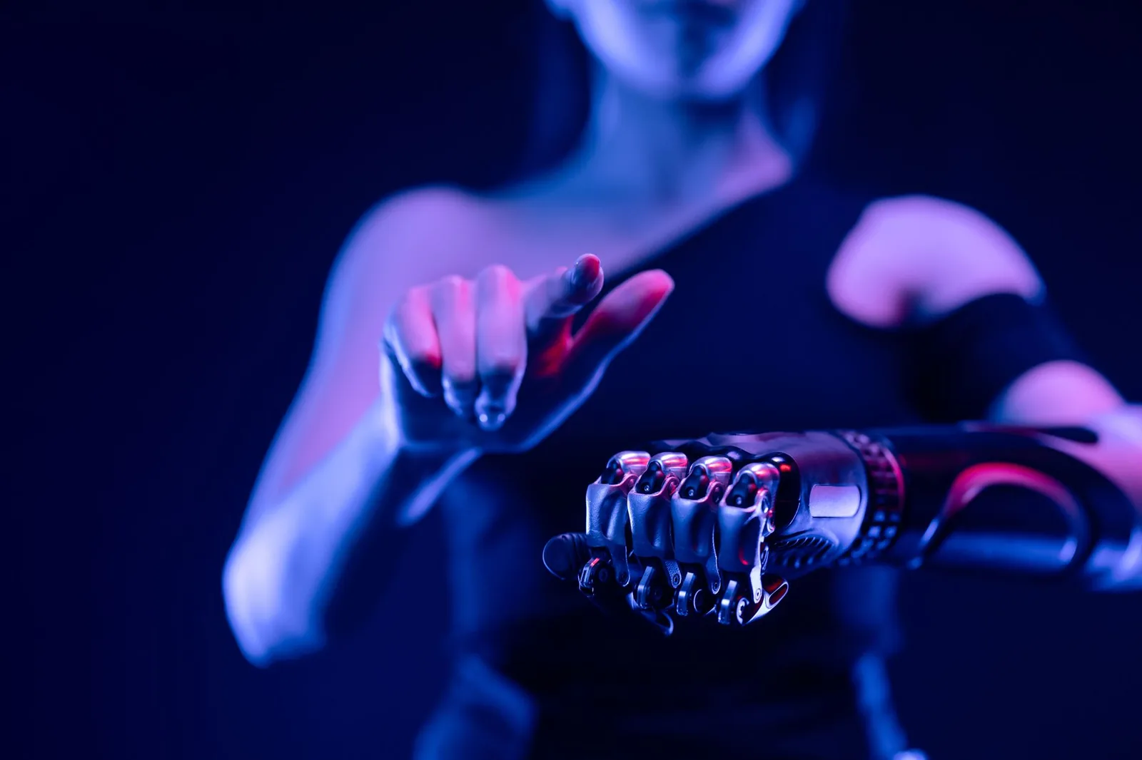 Abstract tech illustration: Reka's Rho-1: One 19B Model for Text, Video, and Robots