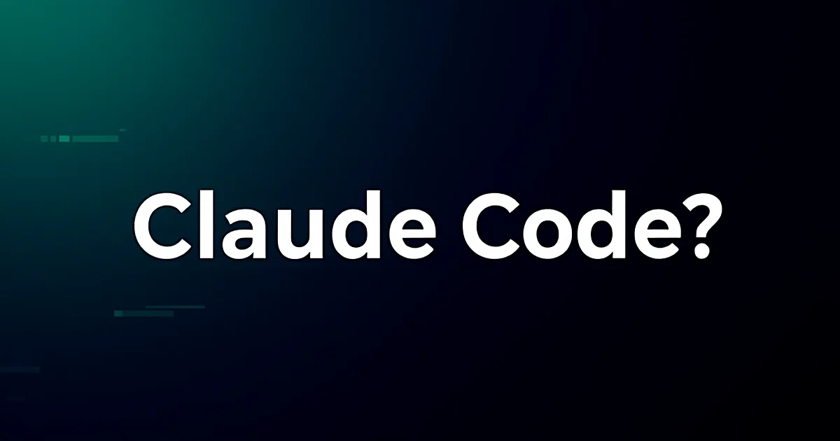 Abstract tech illustration: What is Claude Code? The €600 Contractor Invoice I Stopped